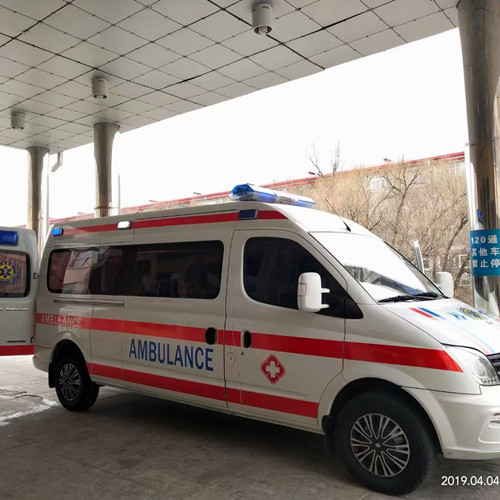 佳县救护车出租服务案例2
